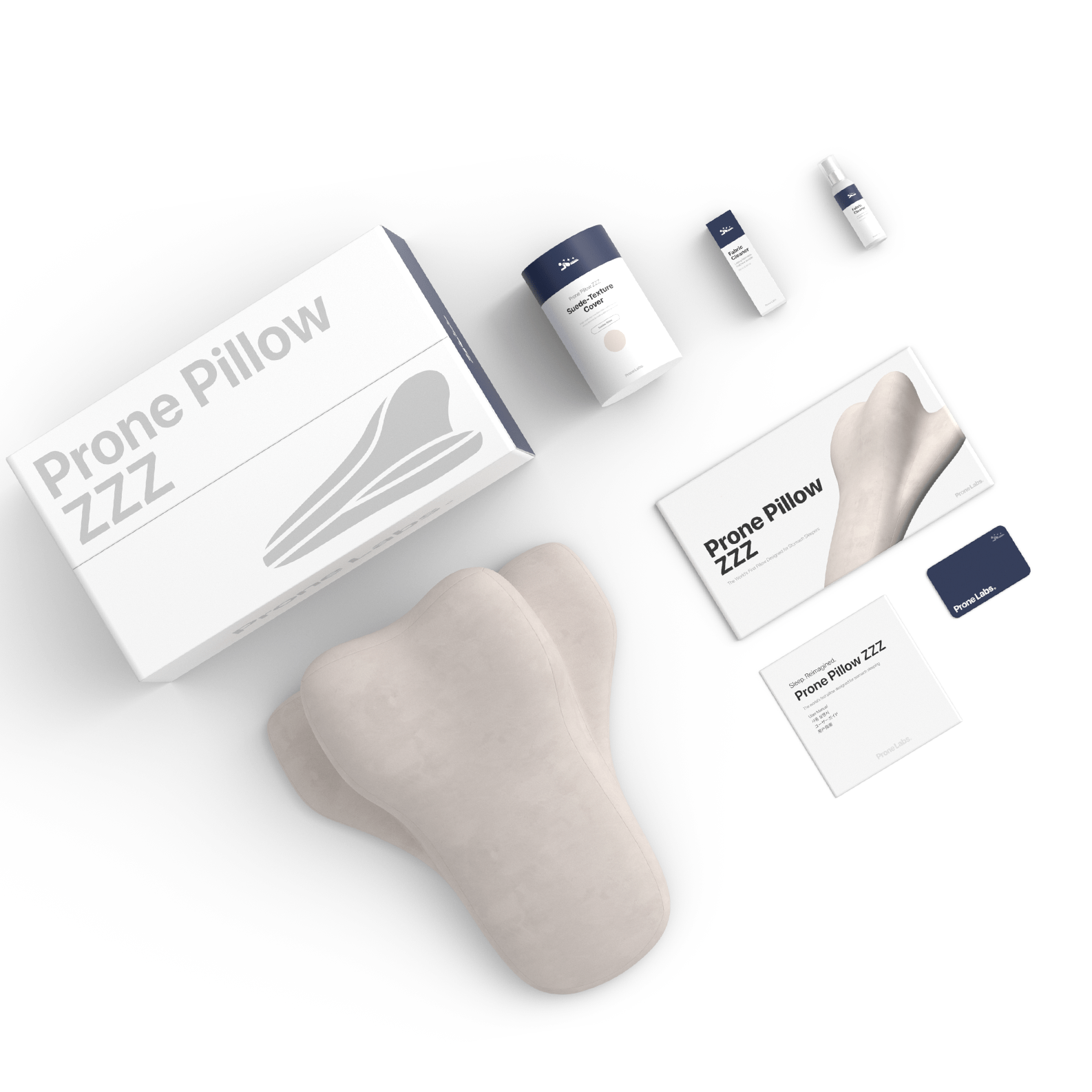 (NEW) The Prone Pillow ZZZ Collection - Prone Cushion: The Ultimate Comfort Device for Lying Down