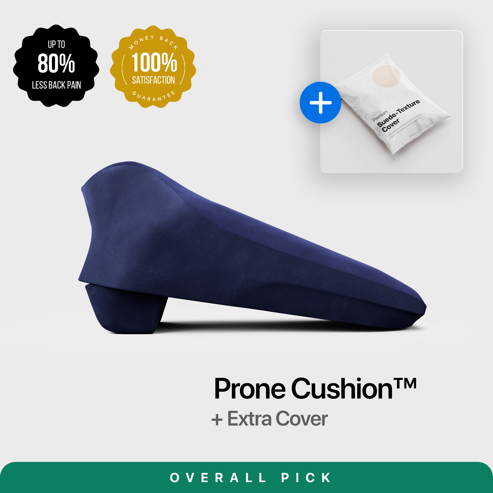 Essential Comfort Package - Prone Cushion: The Ultimate Comfort Device for Lying Down