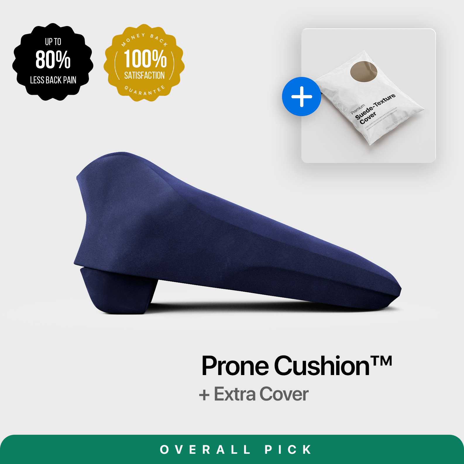 Essential Comfort Package - Prone Cushion: The Ultimate Comfort Device for Lying Down