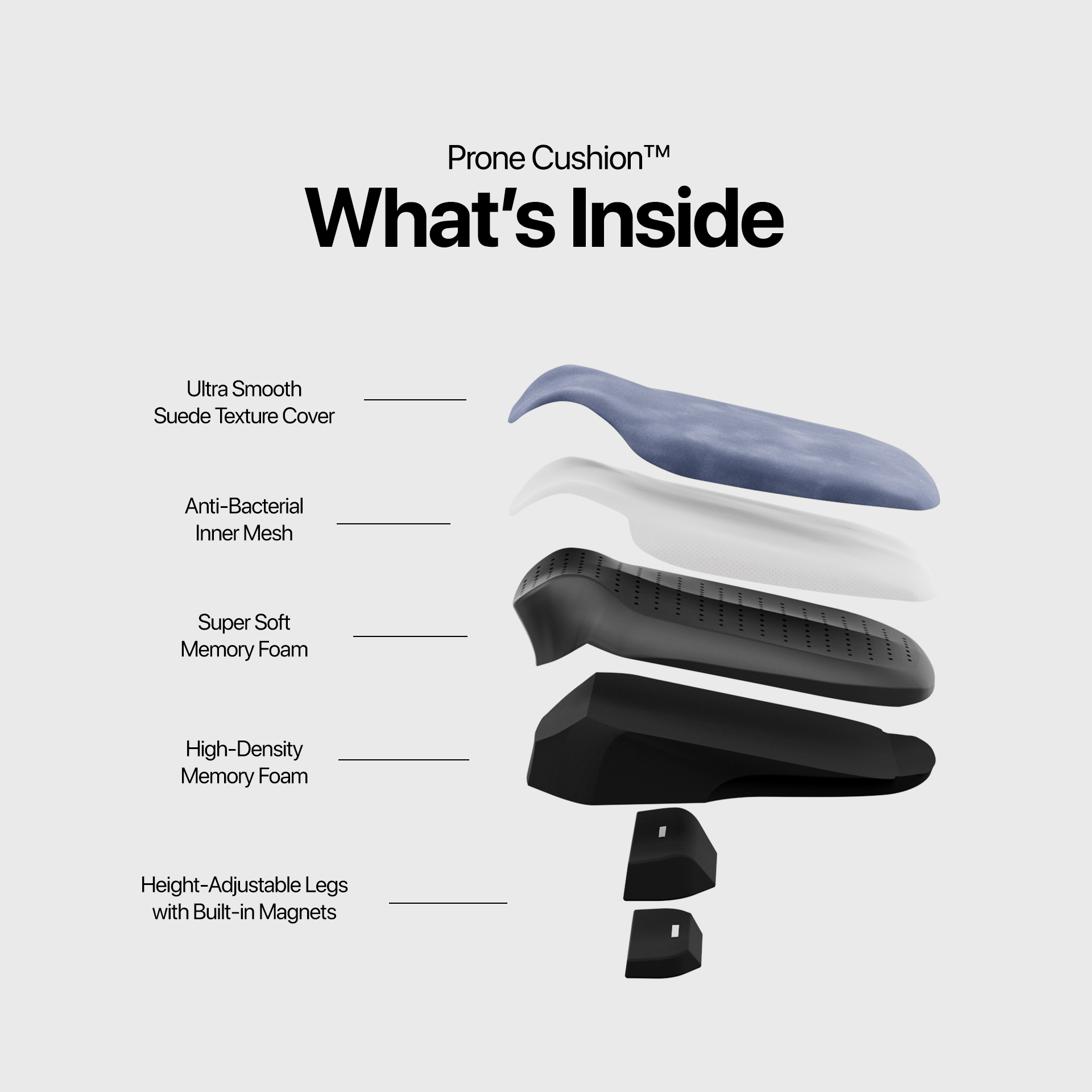 Prone Cushion™ - Prone Cushion: The Ultimate Comfort Device for Lying Down