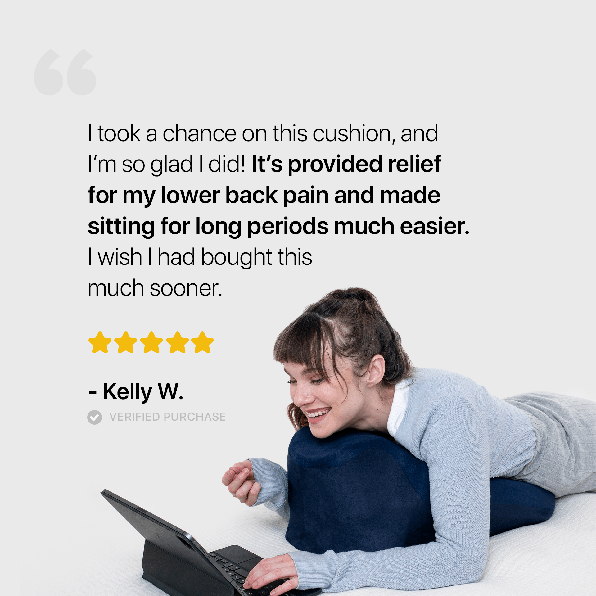 Ultimate Comfort Package - Prone Cushion: The Ultimate Comfort Device for Lying Down