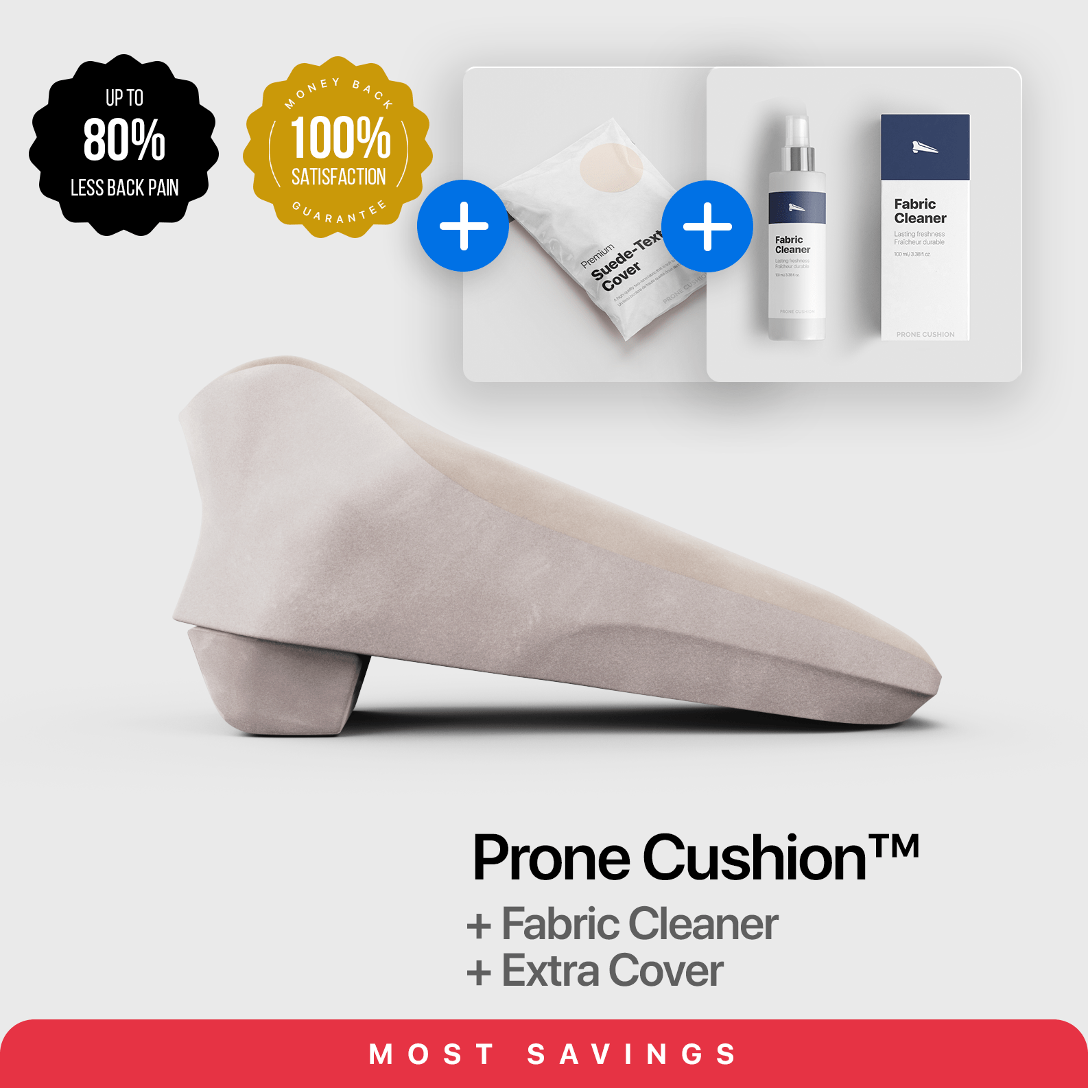 Ultimate Comfort Package - Prone Cushion: The Ultimate Comfort Device for Lying Down