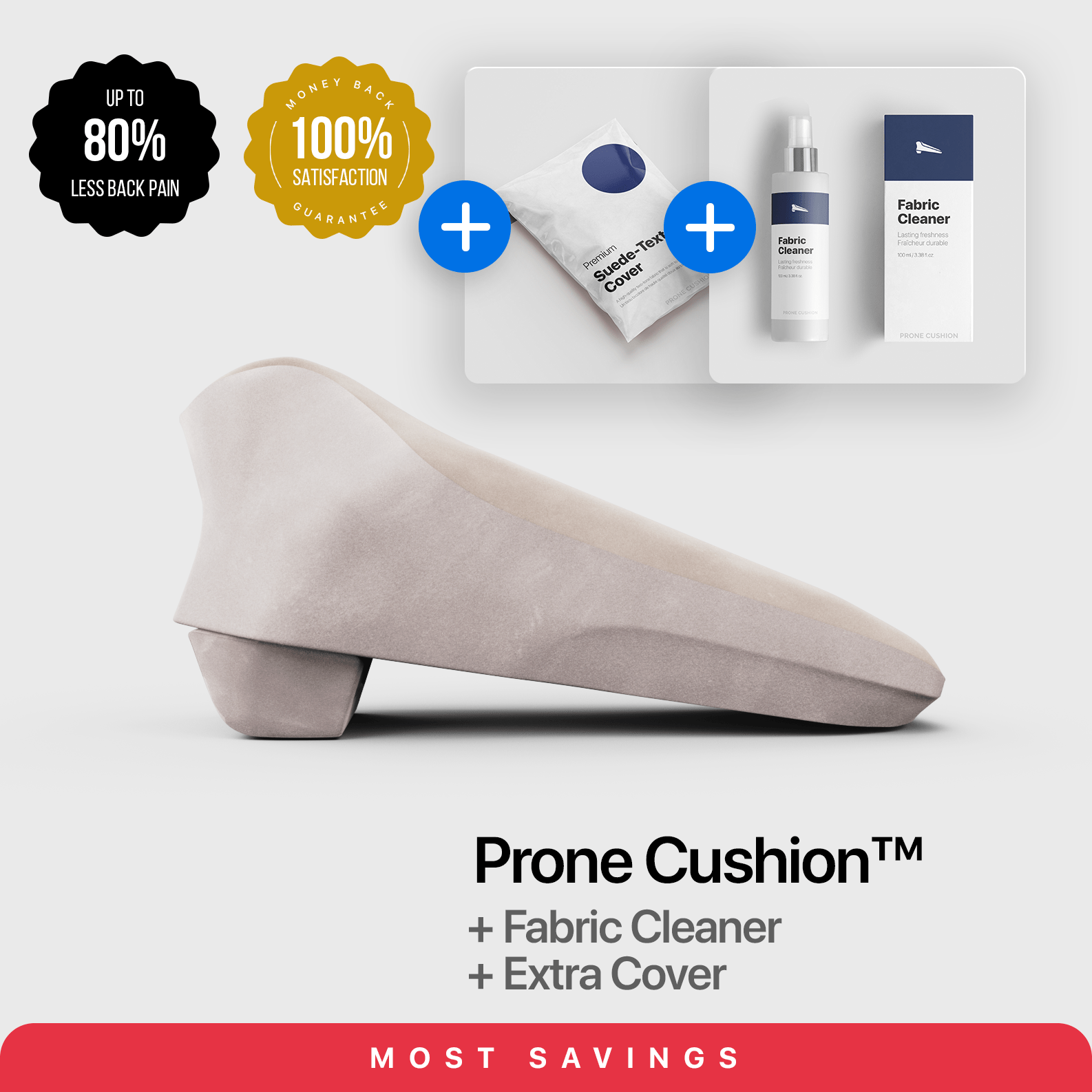 Ultimate Comfort Package - Prone Cushion: The Ultimate Comfort Device for Lying Down