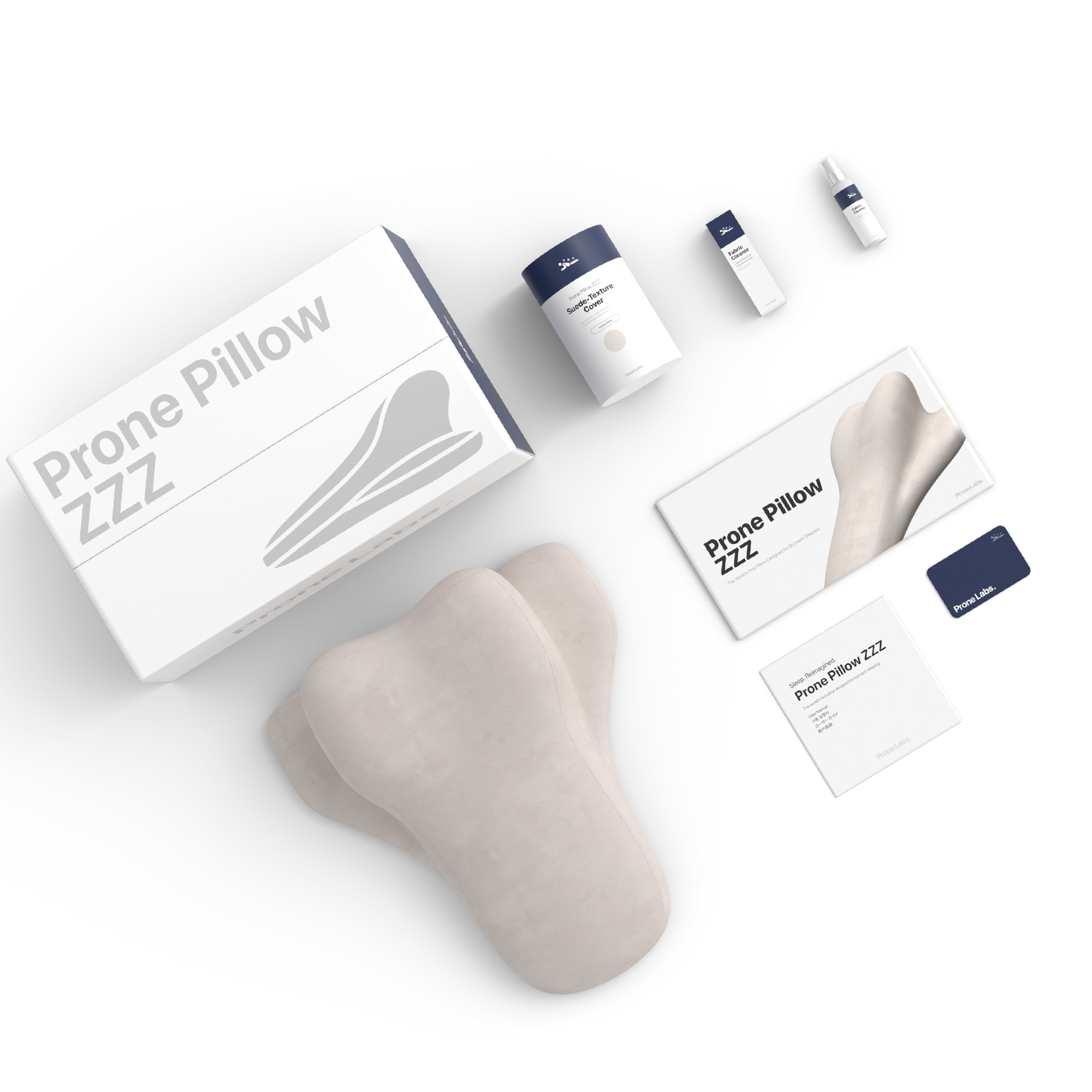 (NEW) The Prone Pillow ZZZ Collection