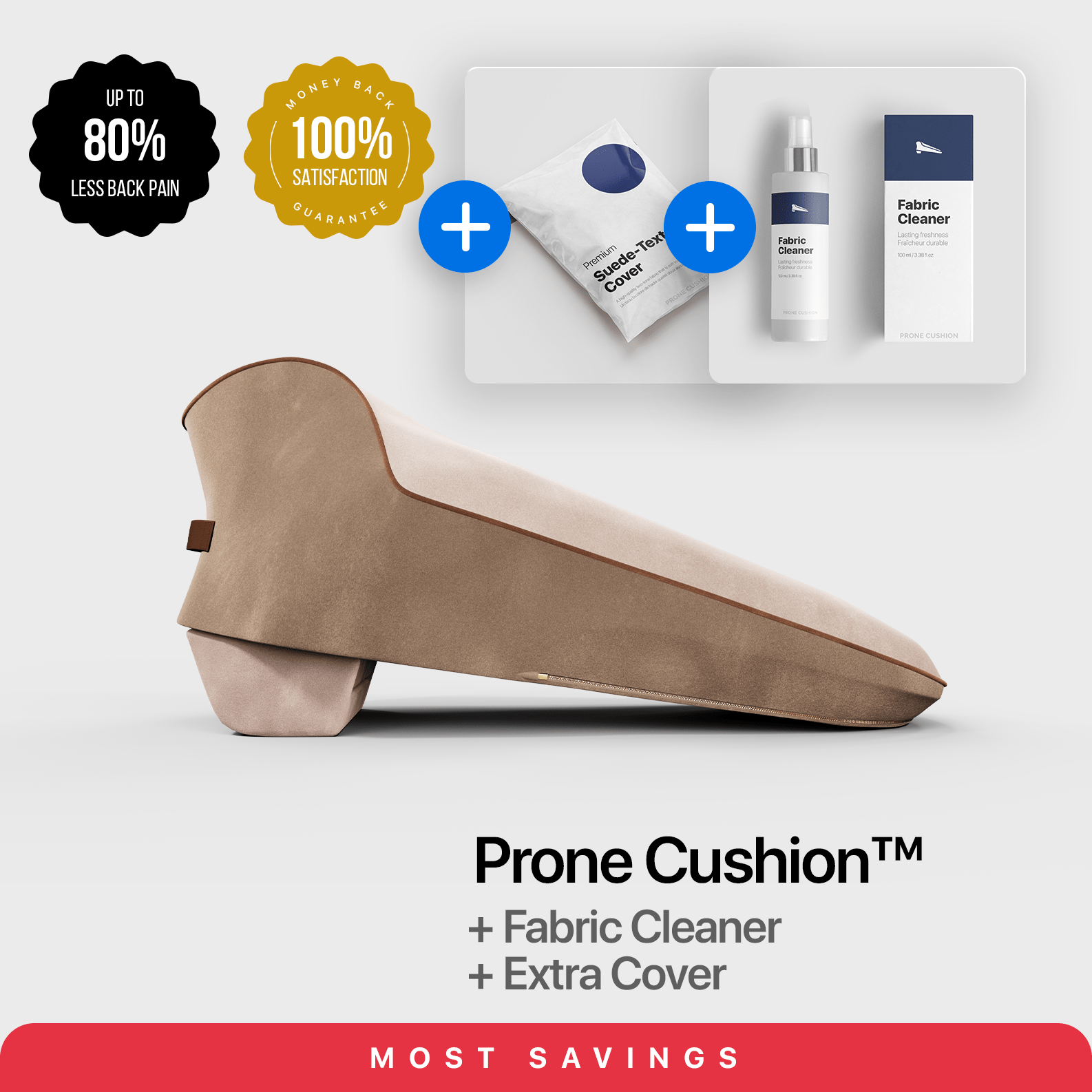Ultimate Comfort Package - Prone Cushion: The Ultimate Comfort Device for Lying Down
